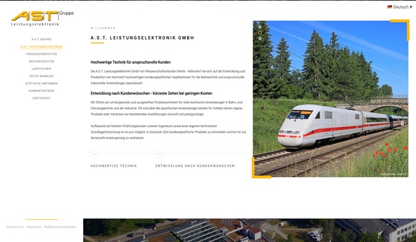 A.S.T. LEISTUNGSELEKTRONIK GMBH