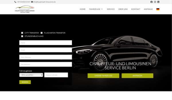 Dein Chauffeur und Limousinenservice Berlin